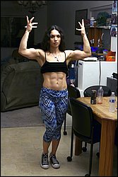 muscle girl